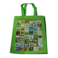 吉安LB11覆膜无纺布广告袋